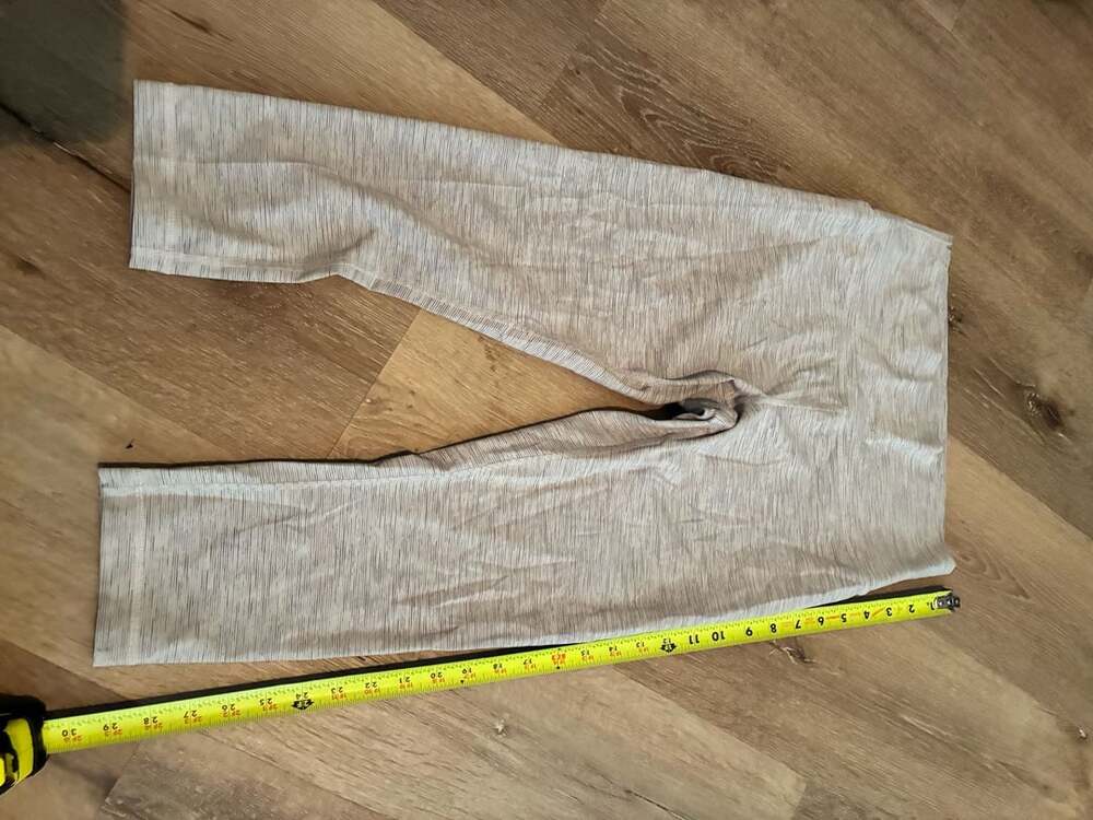 Lululemon Striped Athletic Leggings Size 10